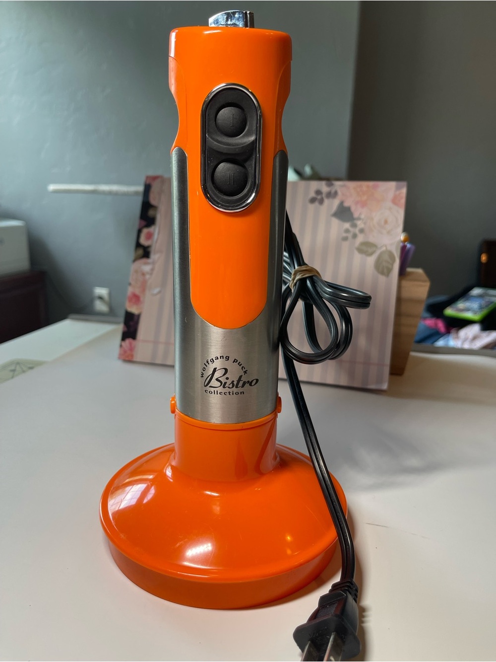 Wolfgang Puck Immersion Blender Replacement Motor Part Orange Model BIBC2020